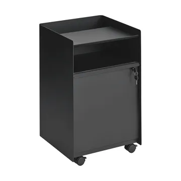 Folded Trolley tralle med skap - Black - Muuto