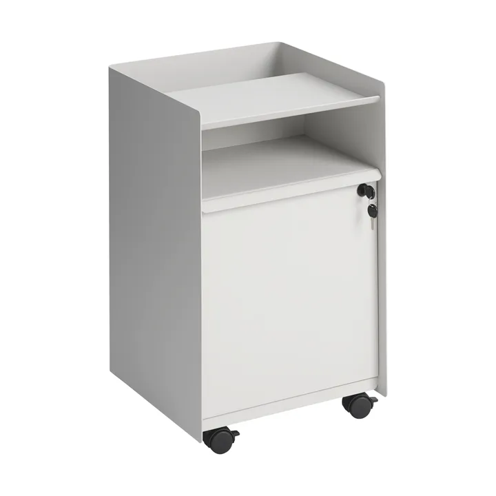 Folded Trolley tralle med skap - Grey - Muuto