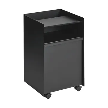 Folded Trolley tralle med skuff - Black - Muuto