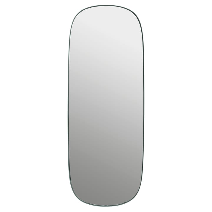 Framed speil stor - Darkgreen-clear - Muuto