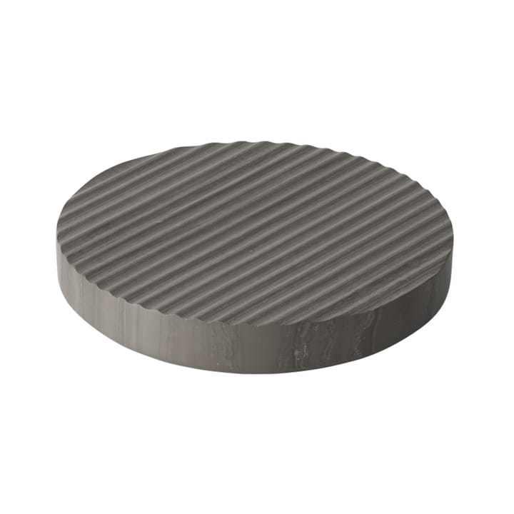 Groove gryteunderlag marmor - grå liten - Muuto