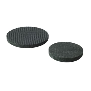 Groove gryteunderlag marmor - grønn liten - Muuto