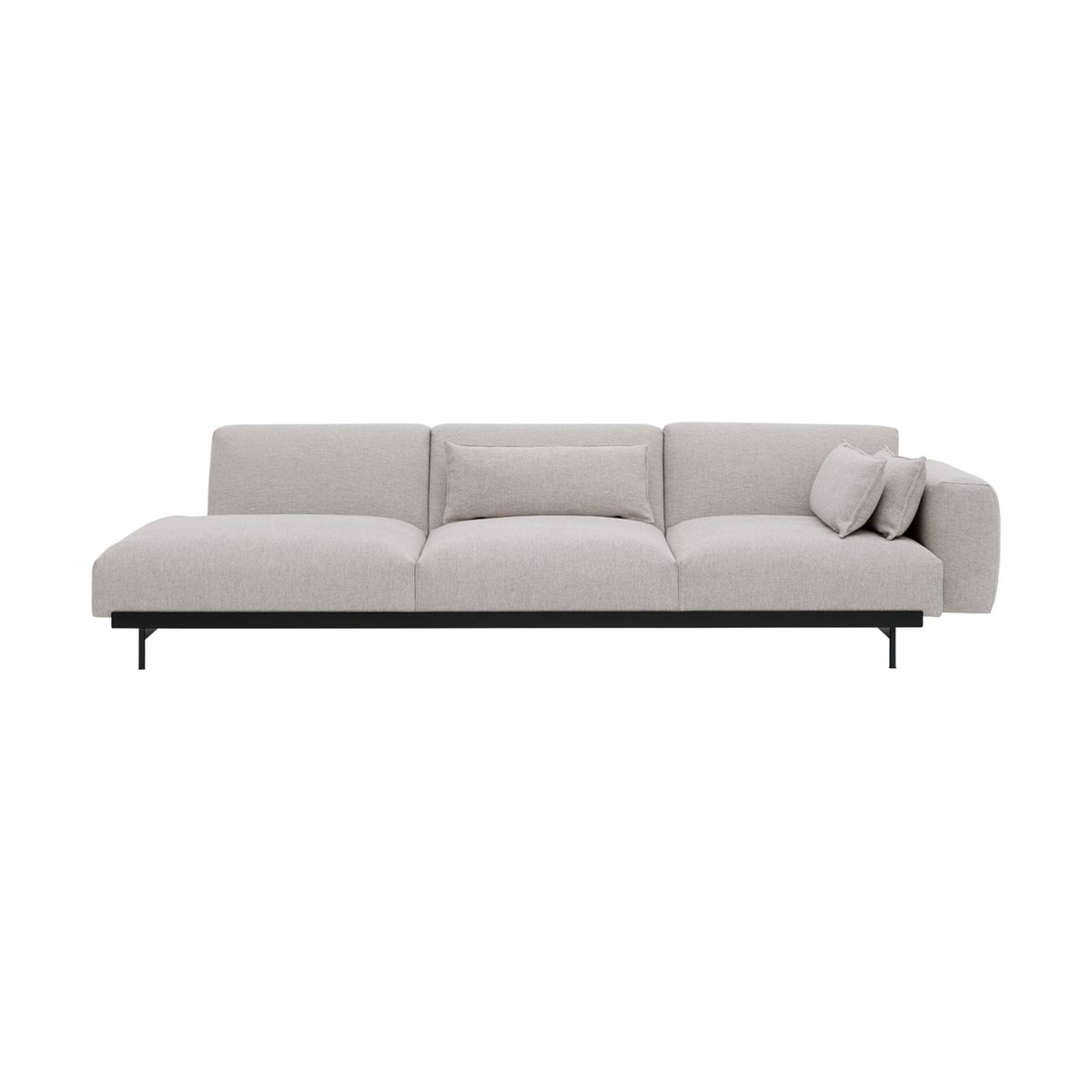 Muuto In Situ Config 2 modulsofa 3-seter Clay 12-Black