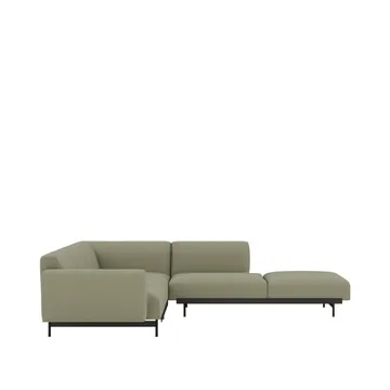 In Situ Config 3 hjørnesofa - Clay 15-Configuration 3-Black - Muuto