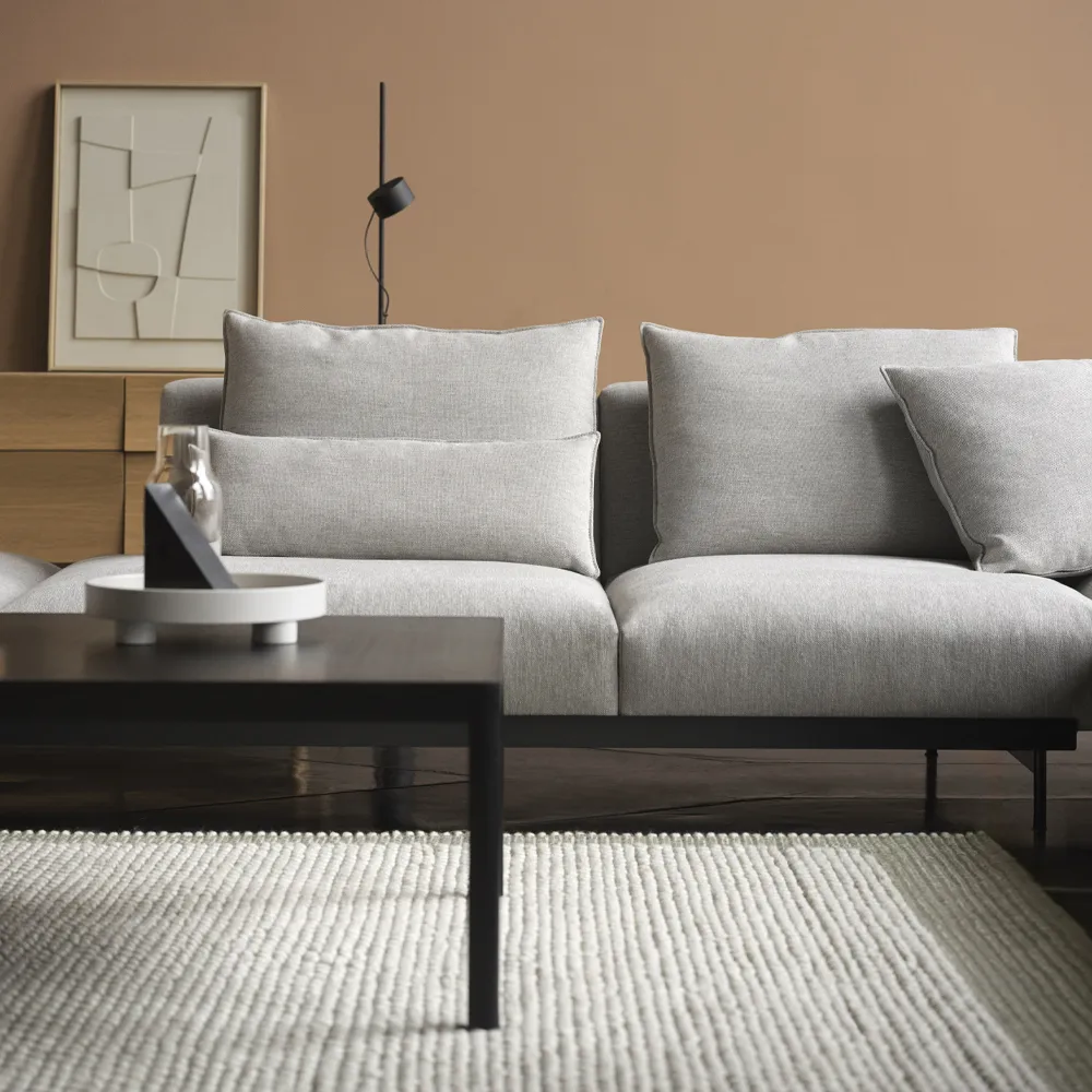 In Situ modulsofa 2-seter configuration 3, Clay 12-Configuration 3-Black Muuto