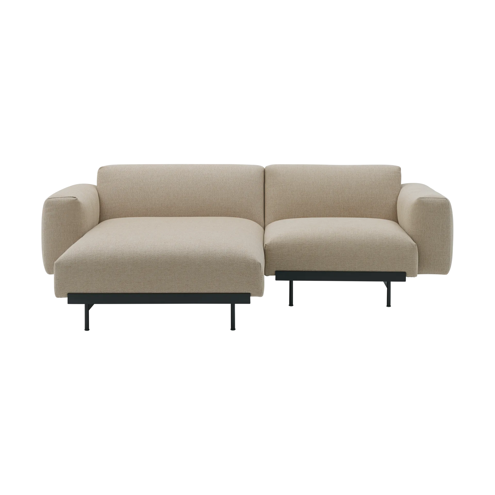 In Situ modulsofa 2-seter Configuration 5, Ecriture 240-Black Muuto