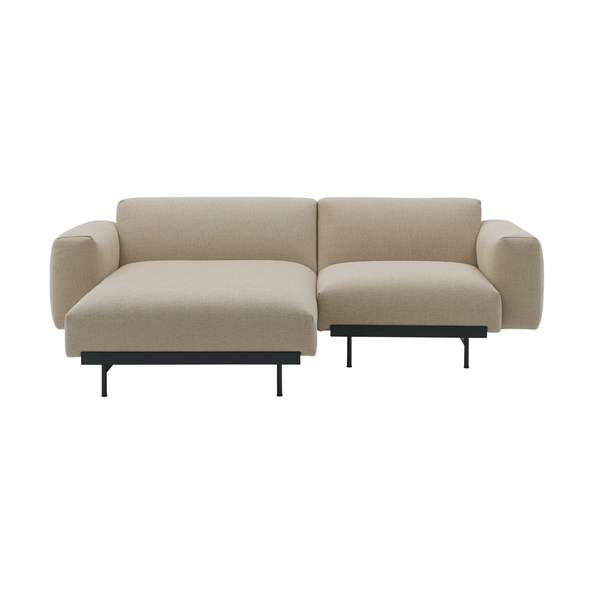 Muuto In Situ modulsofa 2-seter Configuration 5 Ecriture 240-Black