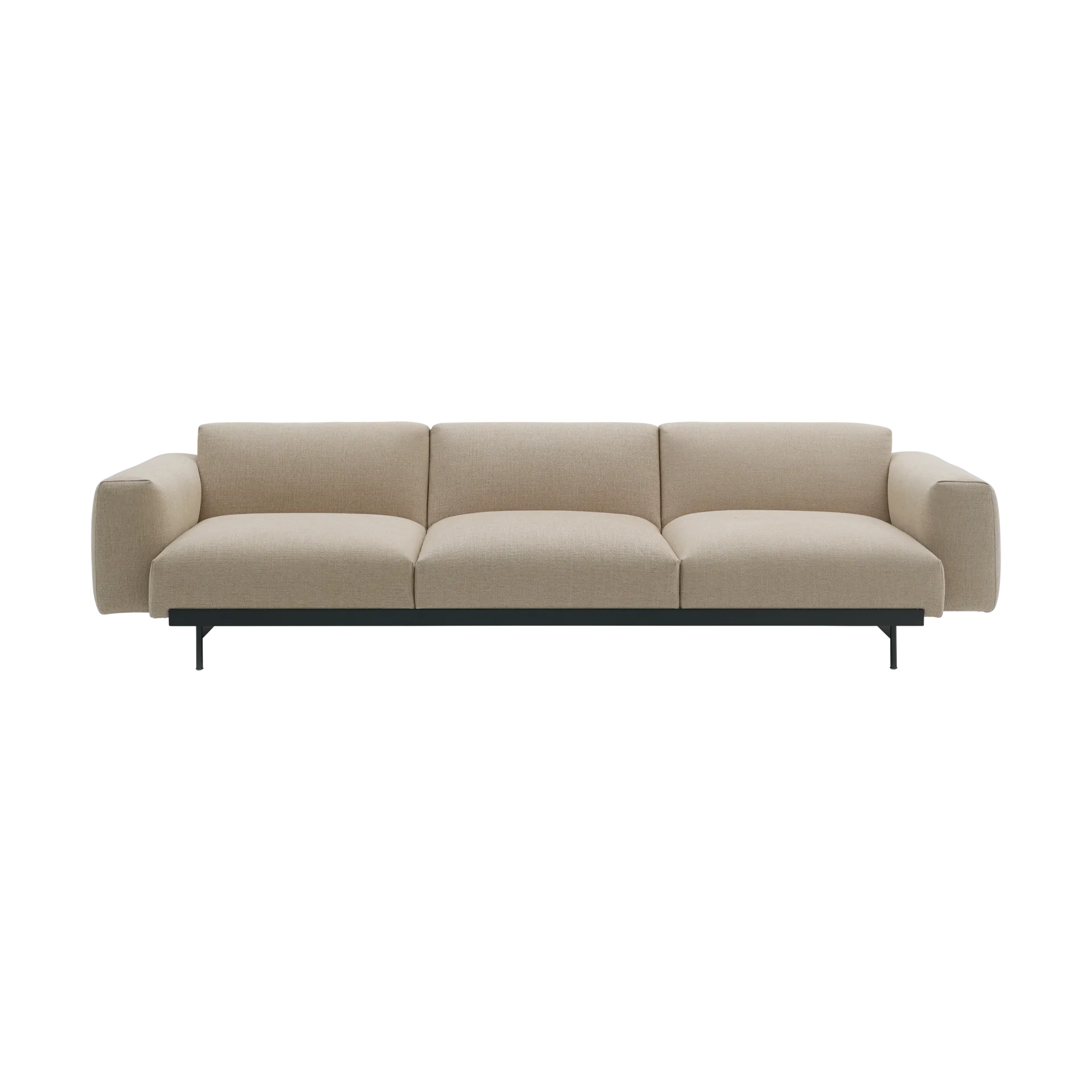 In Situ modulsofa 3-seter Configuration 1, Ecriture 240-Black Muuto