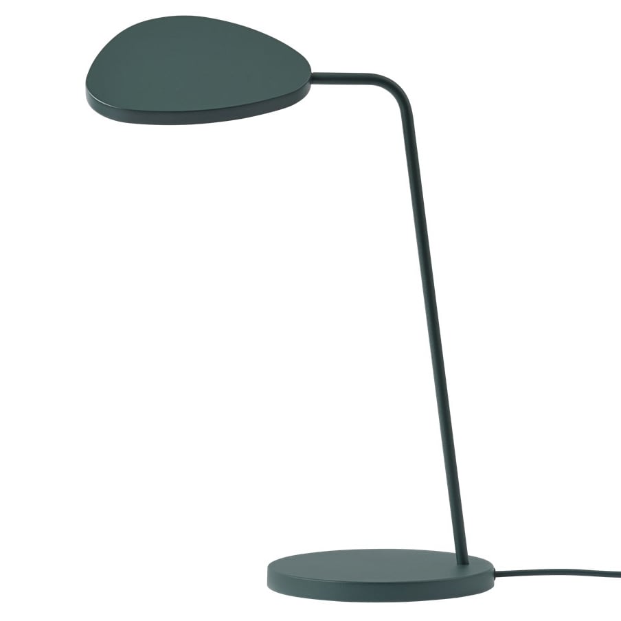 Muuto Leaf bordlampe Dark green | Skandinavisk Design | Bordlamper | Grønn