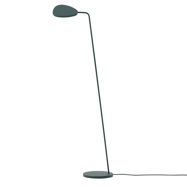 Leaf Gulvlampe - Dark green - Muuto