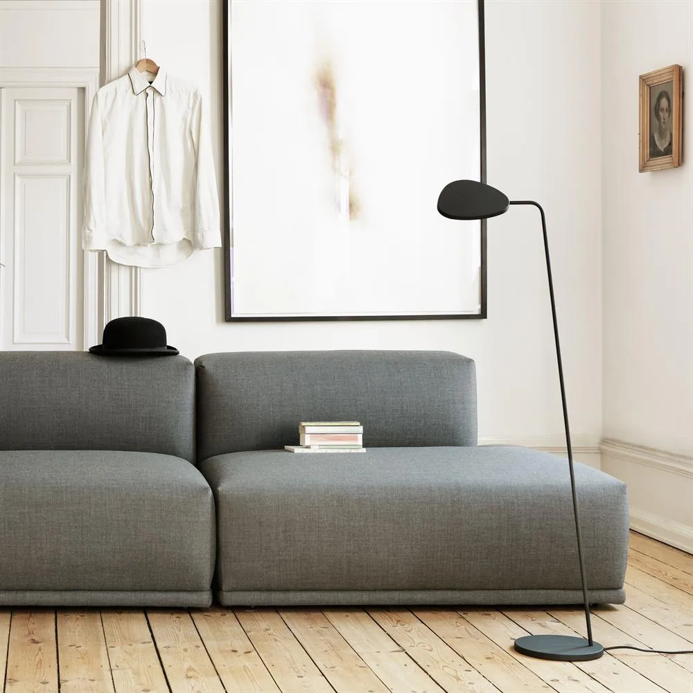 Leaf Gulvlampe, svart Muuto