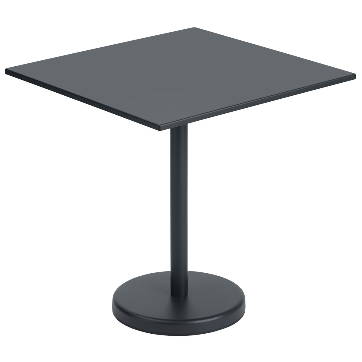 Bilde av Muuto Linear stålbord 70x70 cm Black