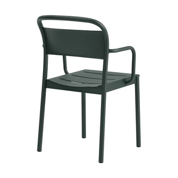 Linear Steel Armchair karmstol - Dark green - Muuto