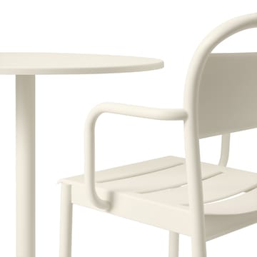 Linear Steel Armchair karmstol - Off-white - Muuto