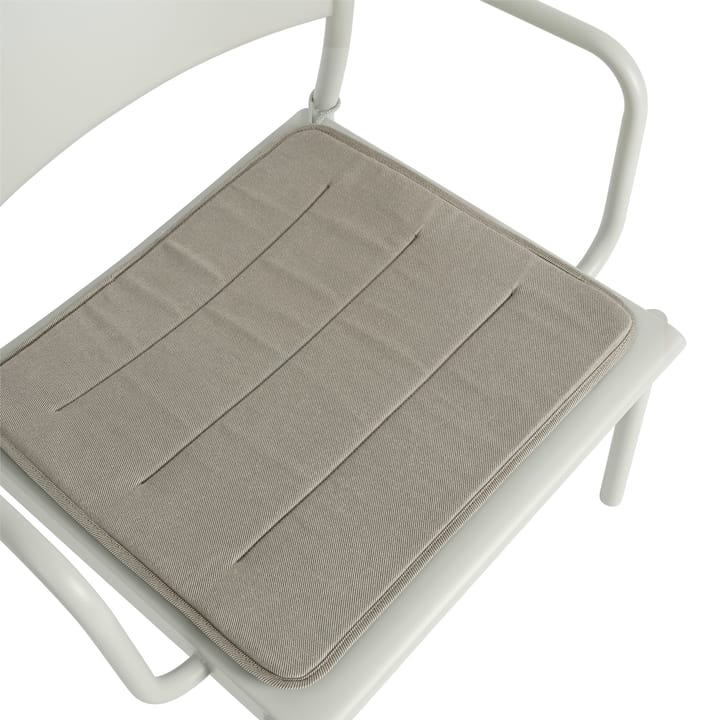 Linear Steel Armchair sittepute, Twitell light grey Muuto