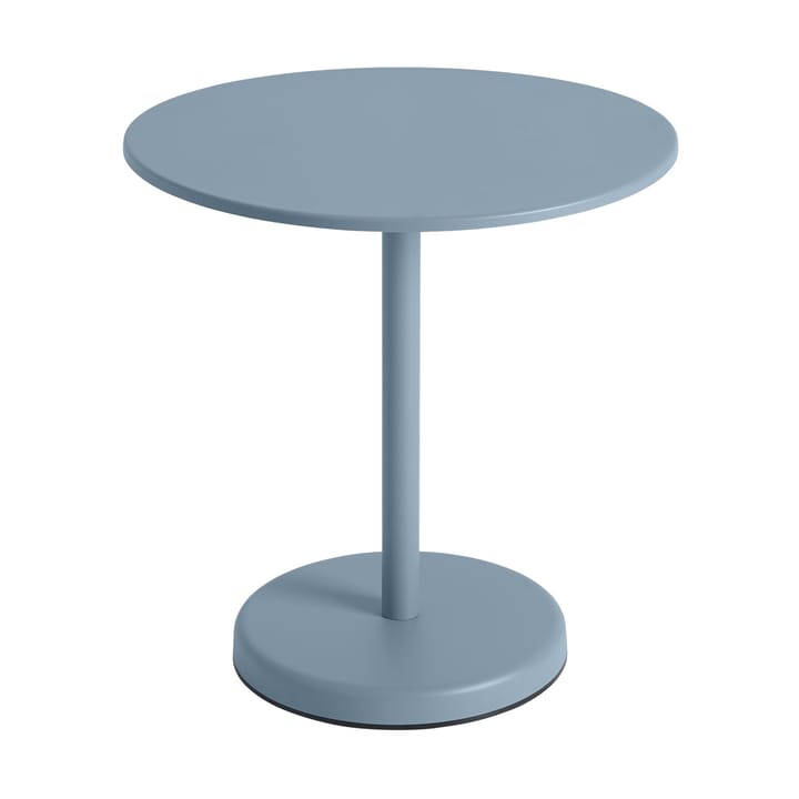 Linear Steel Café Table V2 bord Pale blue - undefined - Muuto