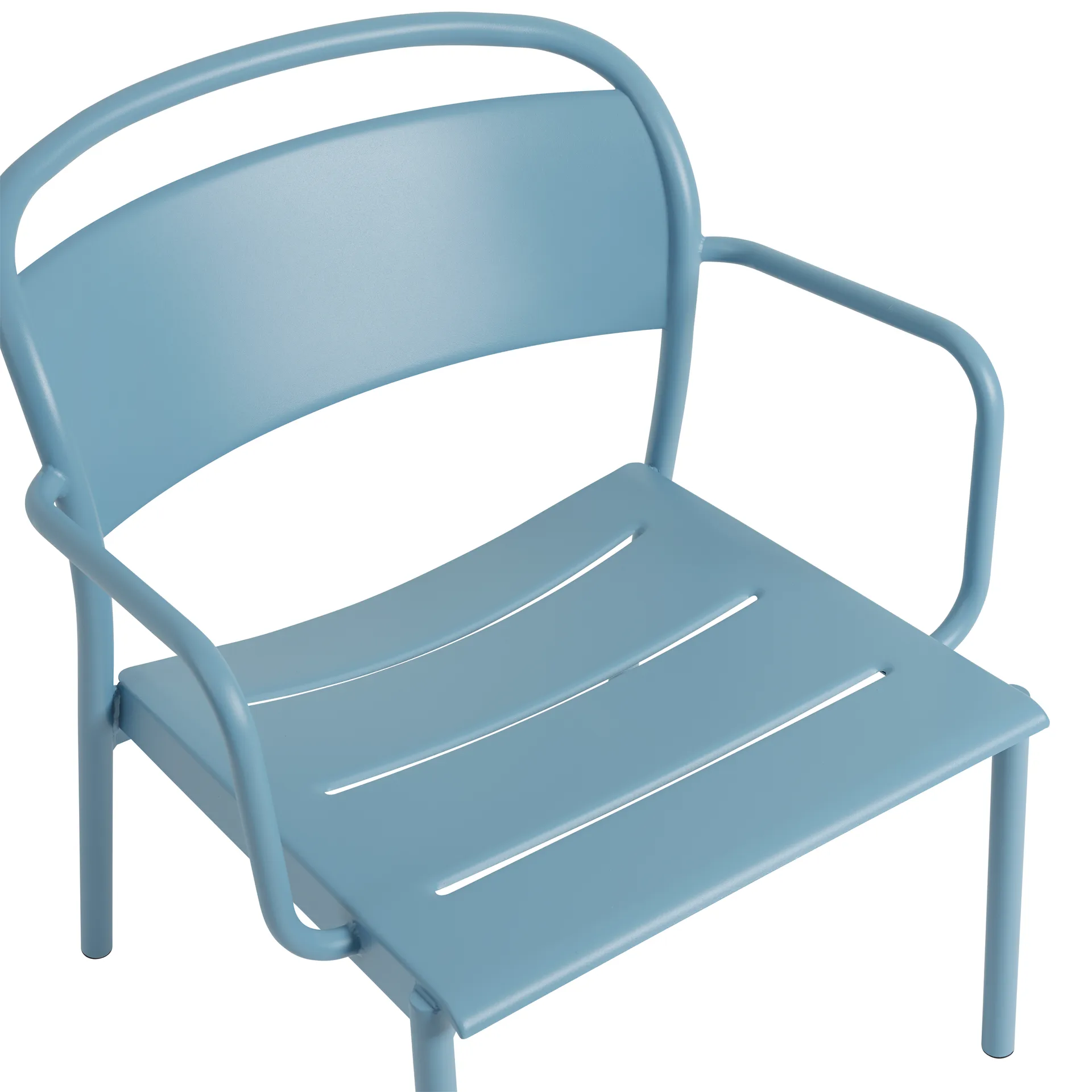 Linear Steel loungestol, Pale blue Muuto