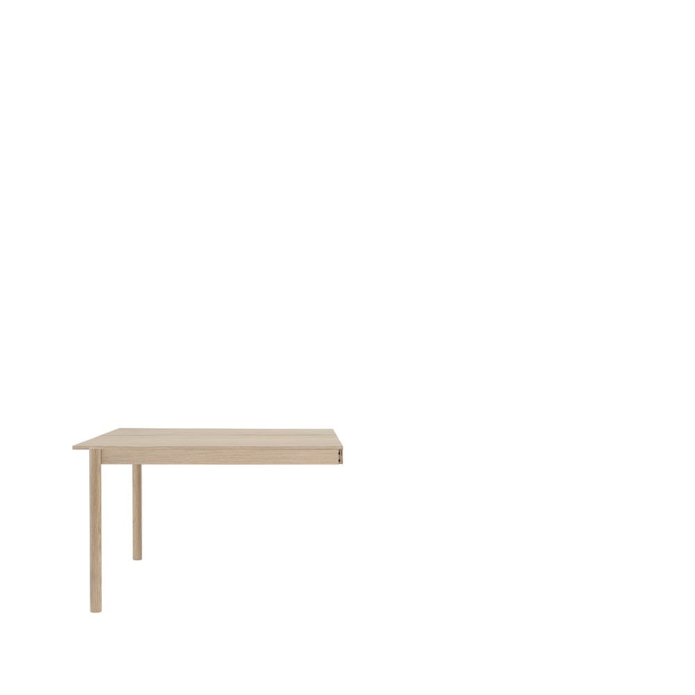 Muuto Linear System End Module bord Oak veener-Oak 142 x 120 cm