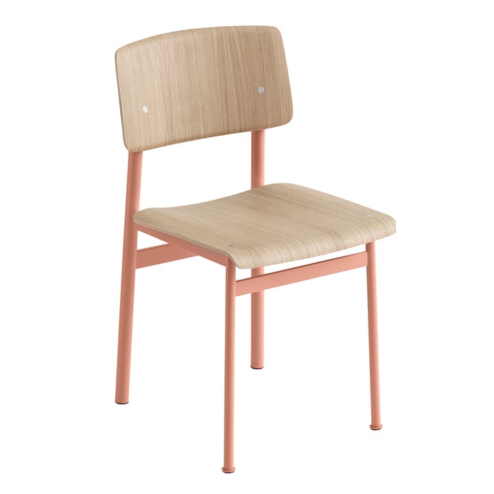 Loft Chair stol - dusty rose-eik - Muuto