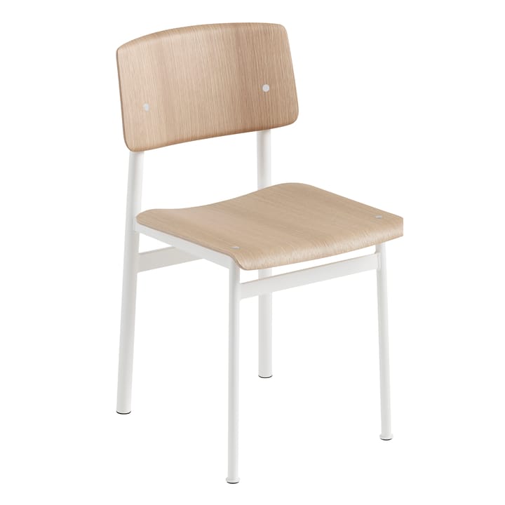 Loft Chair stol - hvit-eik - Muuto