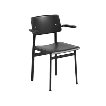 Loft karmstol med armlener - Black-Black - Muuto