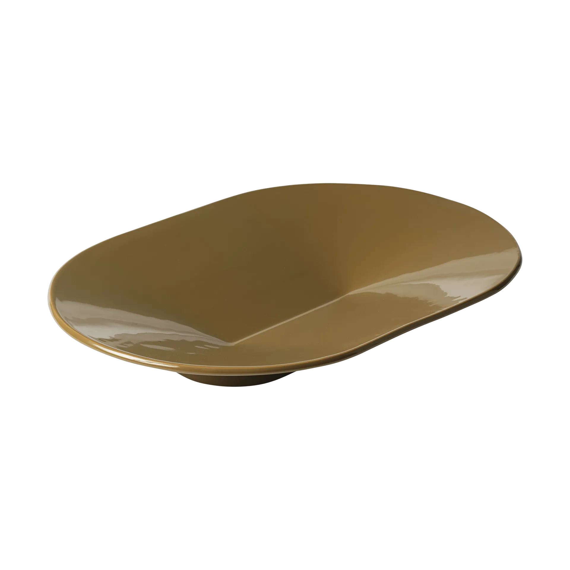 Mere skål 52x36 cm, Brown Green Muuto