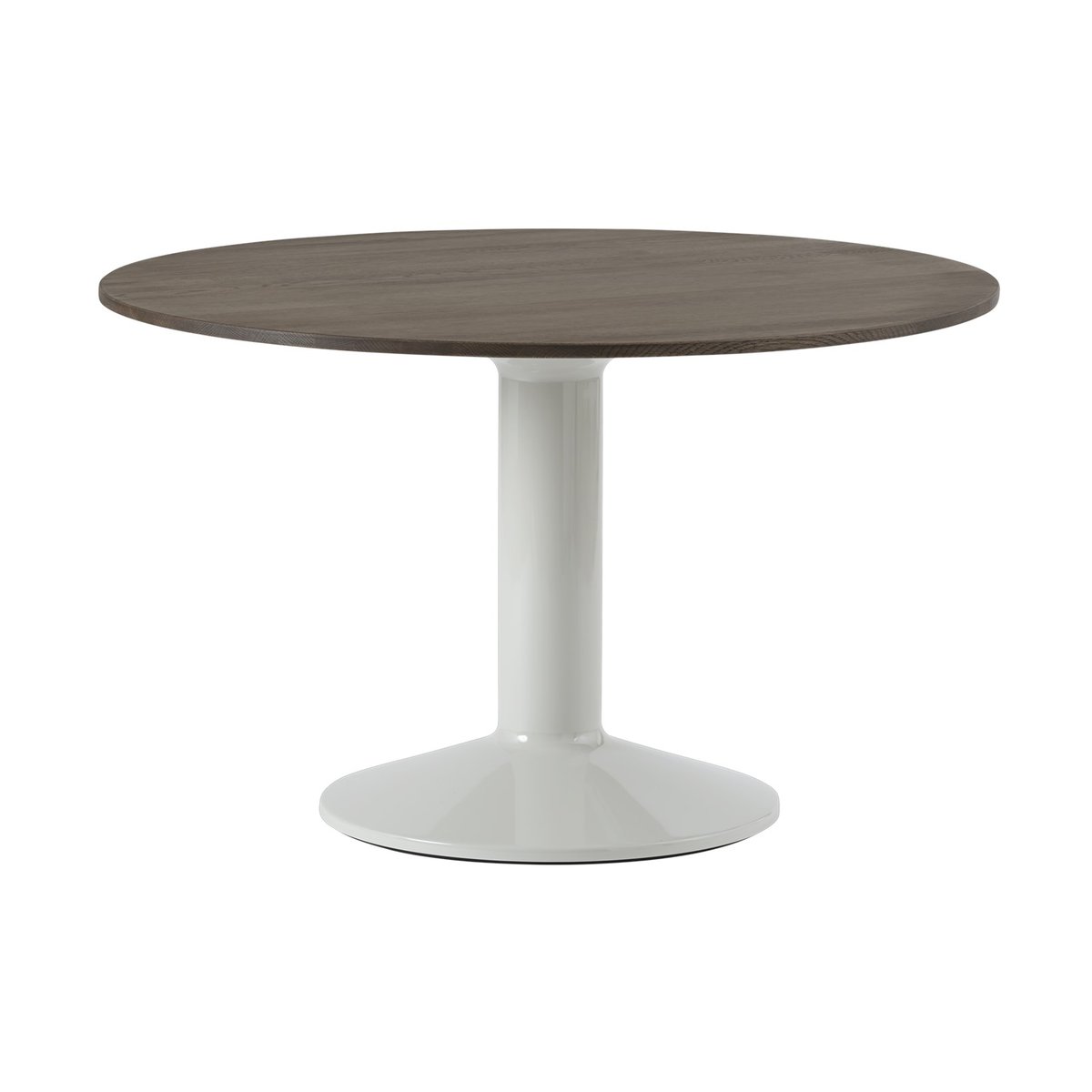 Bilde av Muuto Midst søylebord Ø 120 cm Dark Oiled Oak-Grey
