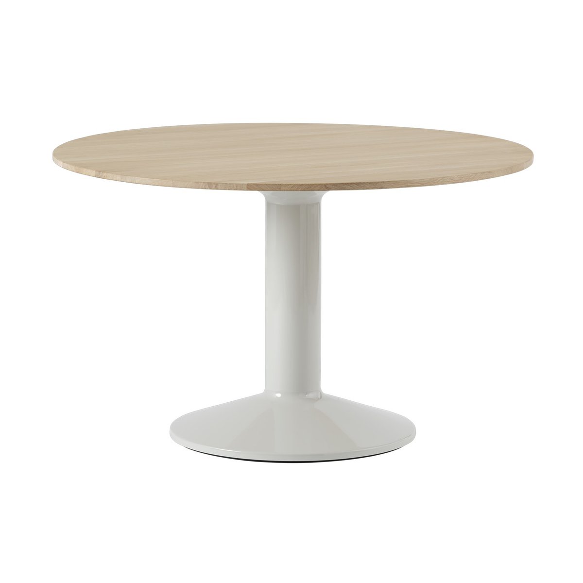 Bilde av Muuto Midst søylebord Ø 120 cm Oiled Oak-Grey