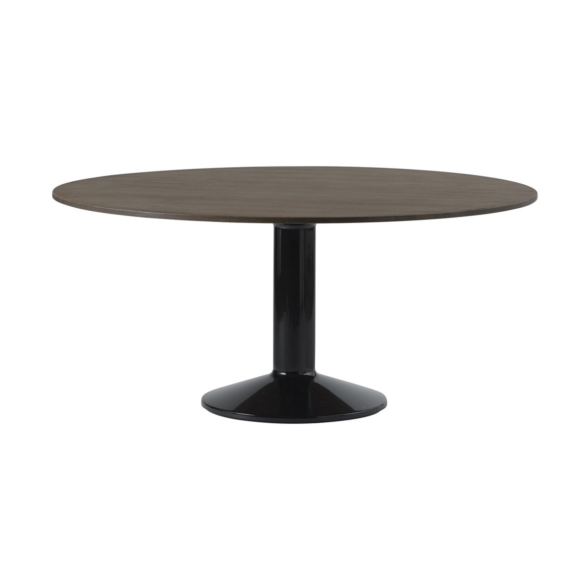 Bilde av Muuto Midst søylebord Ø 160 Dark Oiled Oak-Black