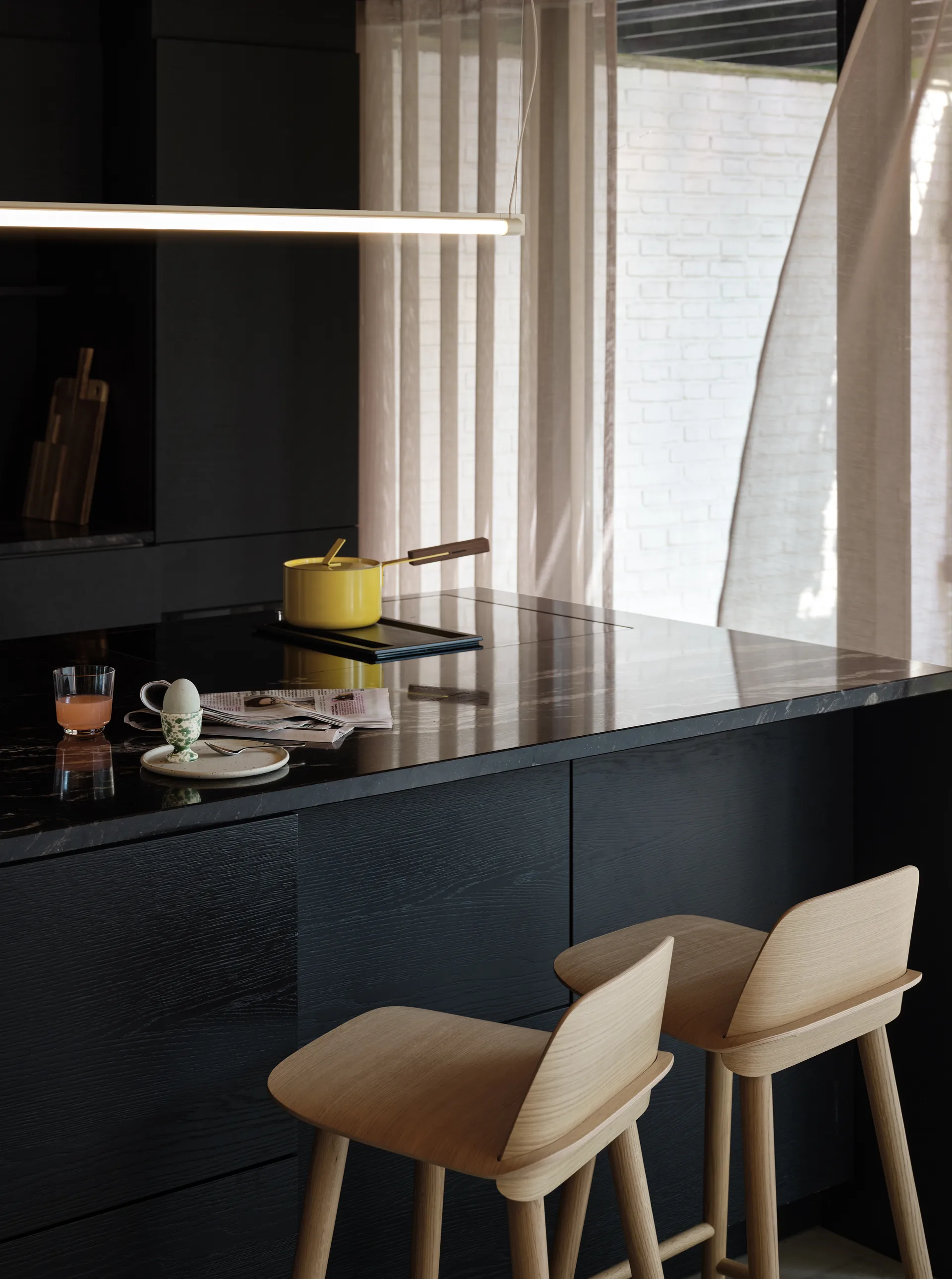 Nerd barstol 65 cm, eik Muuto