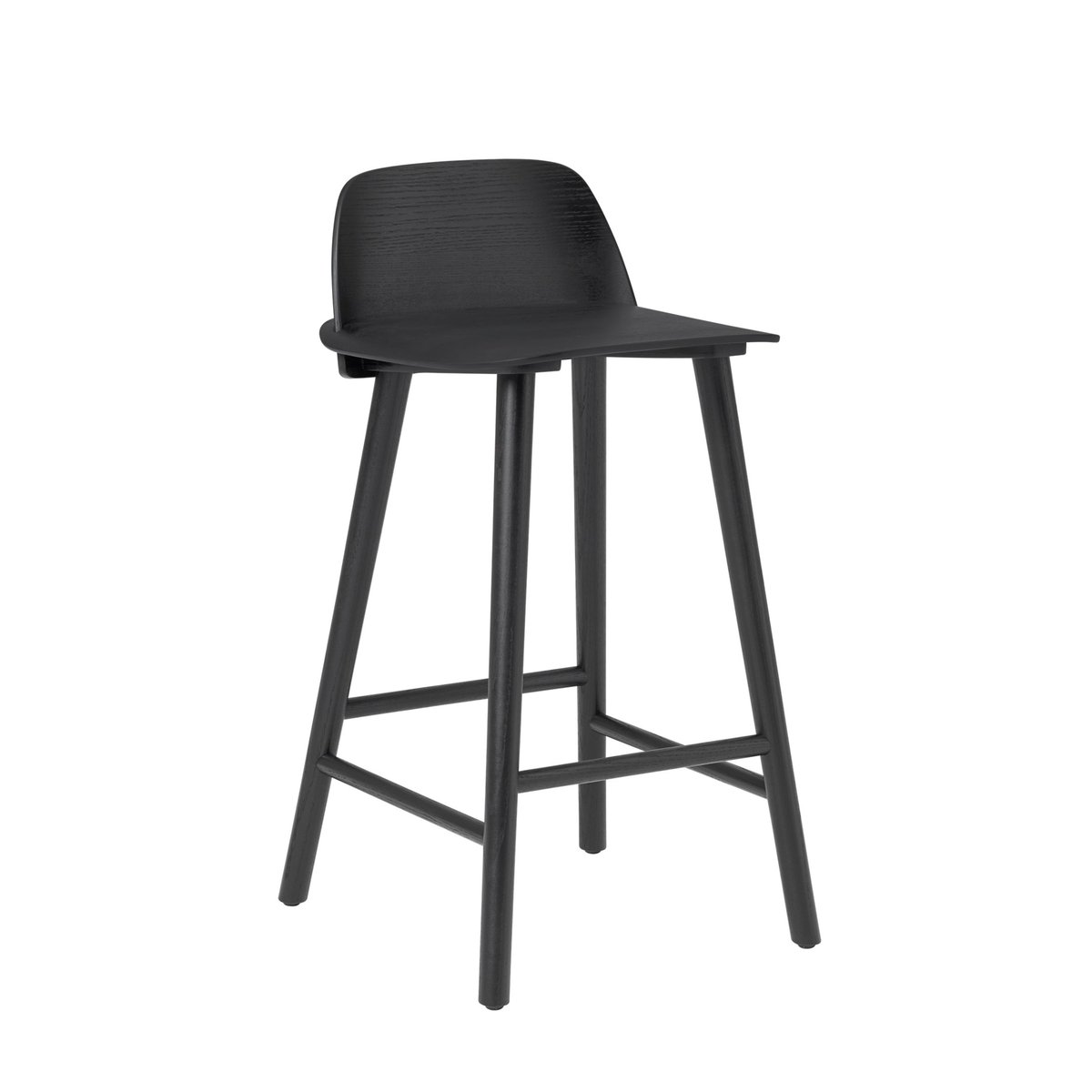 Bilde av Muuto Nerd barstol 65 cm svart