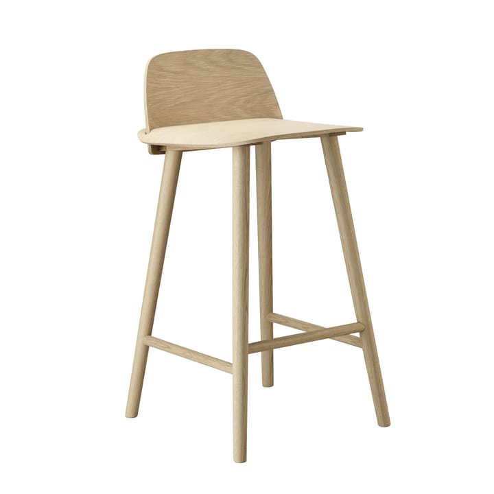 Nerd barstol 75 cm - eik - Muuto