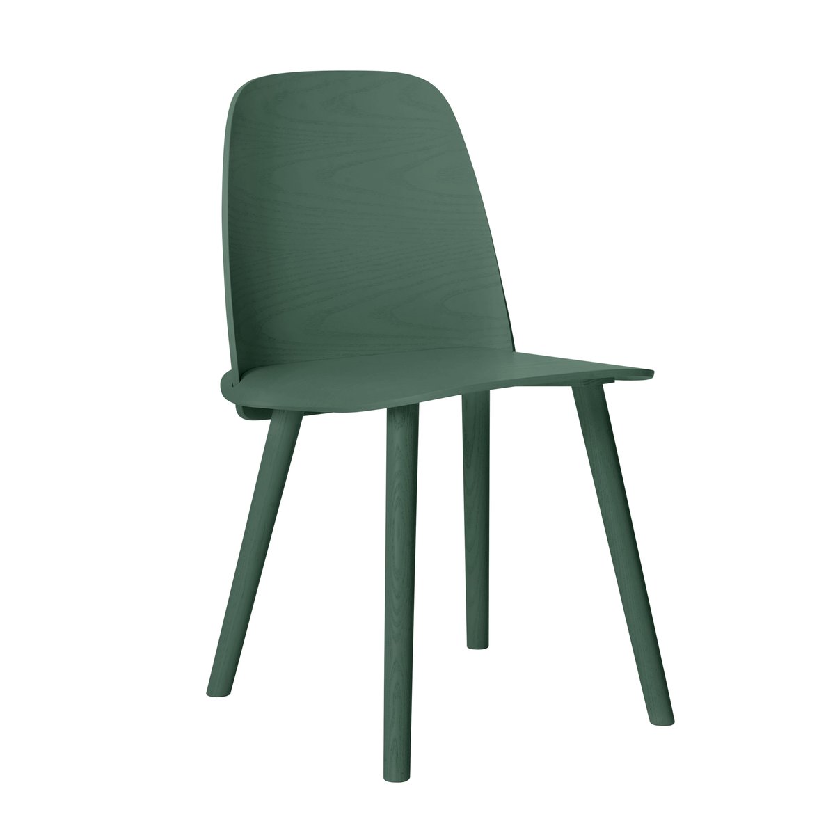 Muuto Nerd matstol mörkgrnn | Skandinavisk Design | Stoler | Grønn