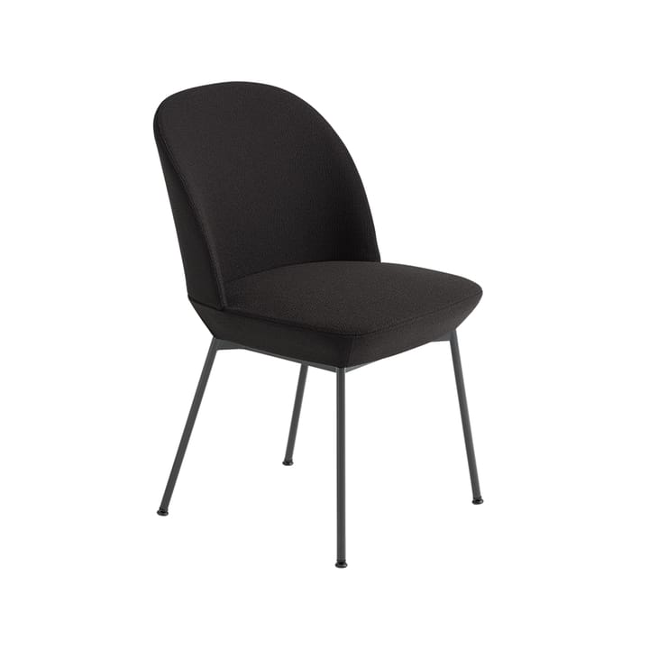 Oslo sidestol tekstilkledd - Ocean 3-Anthracite black - Muuto