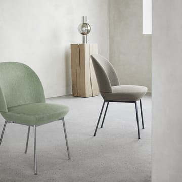 Oslo sidestol tekstilkledd - Ocean 50-Chrome - Muuto