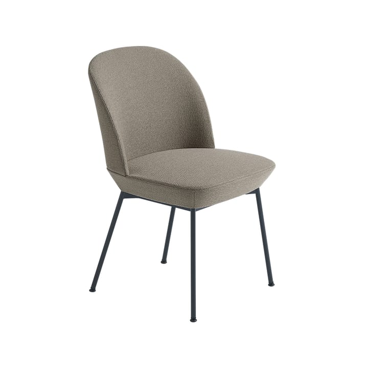 Oslo sidestol tekstilkledd - Ocean 52-Anthracite black  - Muuto