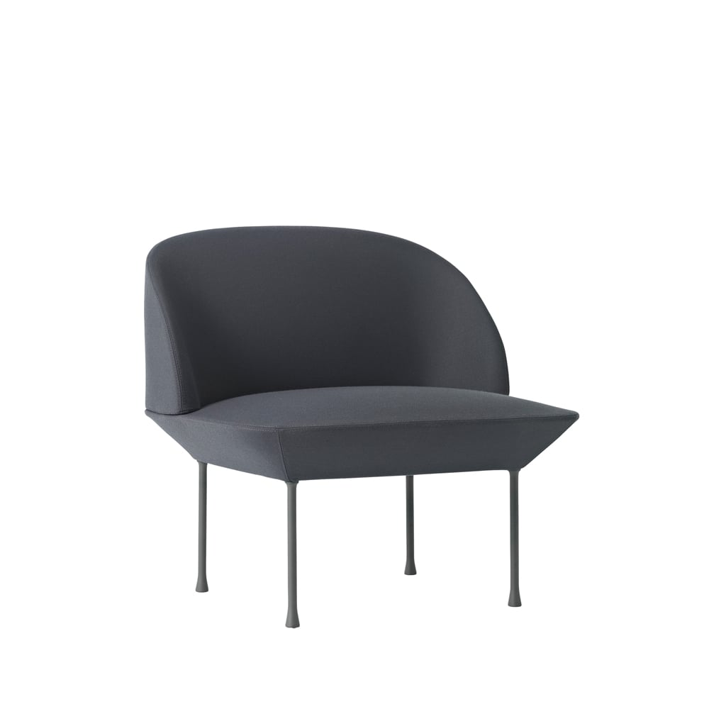 Bilde av Muuto Oslo sofa 1-seter Steelcut 180-Dark Grey