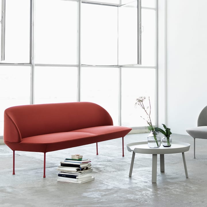 Oslo sofa 2-seter, Hallingdal 407-Yellow Muuto