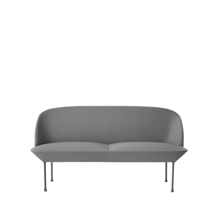 Oslo sofa 2-seter - Steelcut 160-Light grey - Muuto