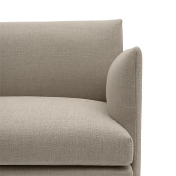 Outline chair lenestol stoff - Ecriture 240-Polished Aluminium - Muuto