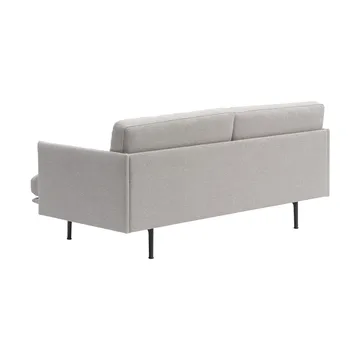 Outline Soft sofa - Clay 12-svarte ben, 2-seter - Muuto
