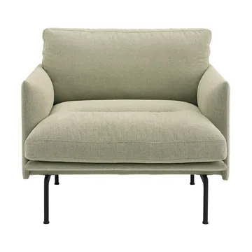 Outline Soft stol - Guest 250-svarte ben - Muuto