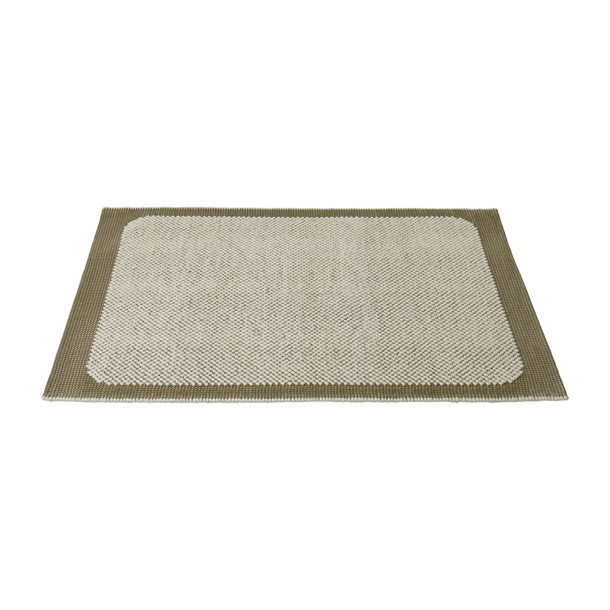 Pebble gulvteppe 170x240 cm Brown green