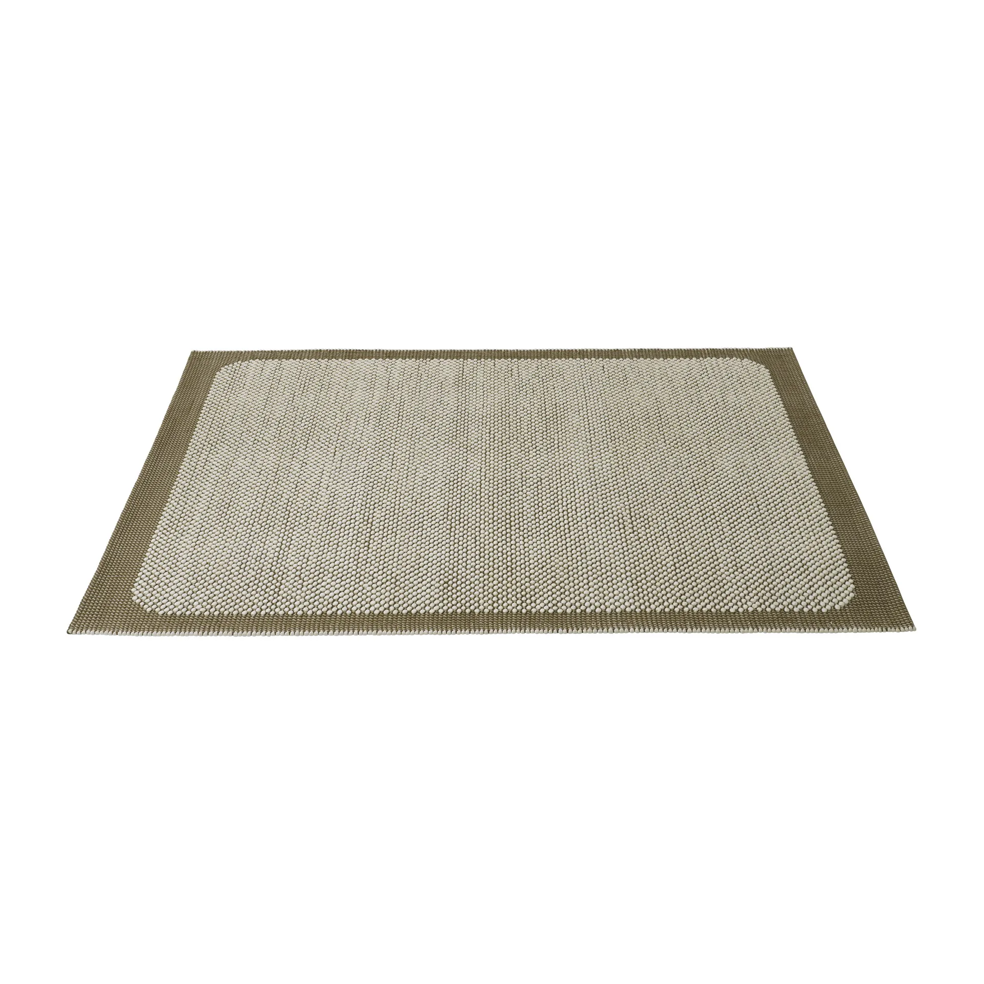 Pebble gulvteppe 200x300 cm, Brown green Muuto