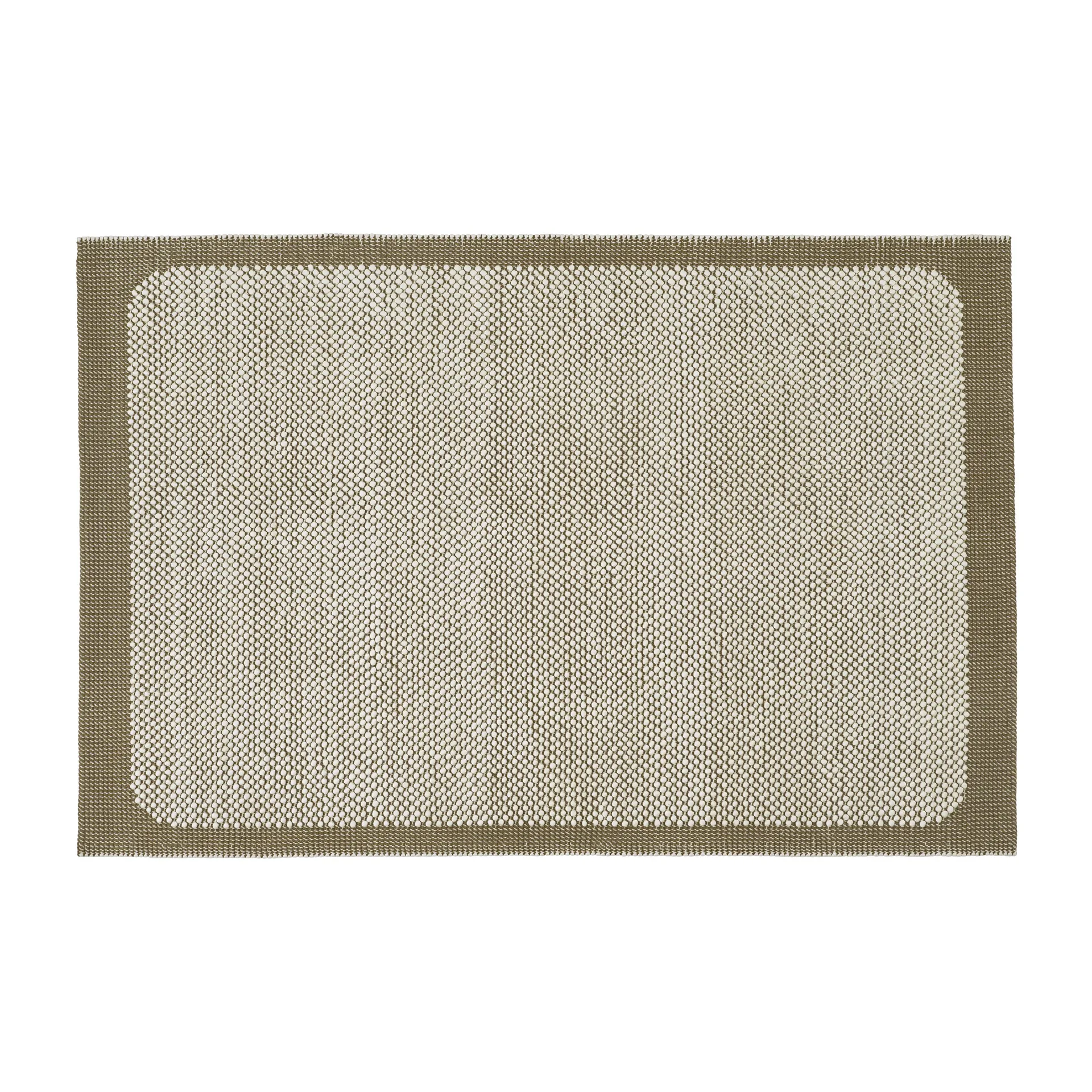 Pebble gulvteppe 200x300 cm, Brown green Muuto
