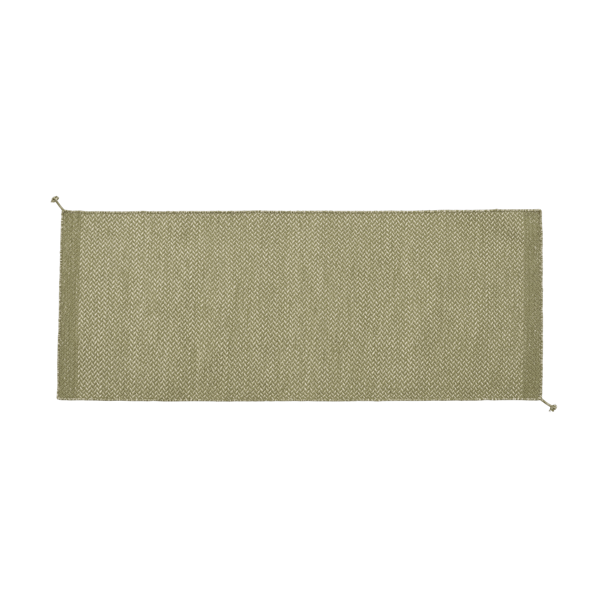 Bilde av Muuto Ply teppe 80x200 cm Moss green