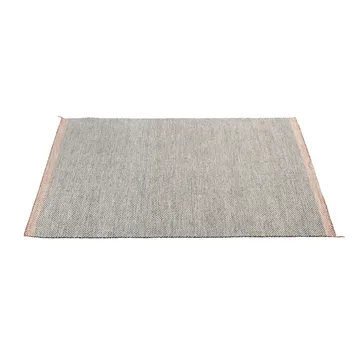 Ply ullteppe 170x240 cm - svart-hvit - Muuto