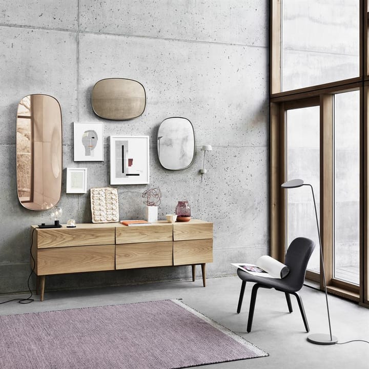 Ply ullteppe 200x300 cm, rose (rosa) Muuto