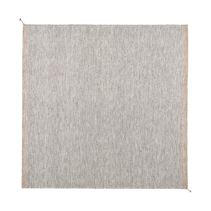 Ply ullteppe 240x240 cm - Black-white - Muuto