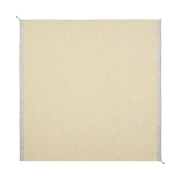 Ply ullteppe 240x240 cm - Yellow - Muuto